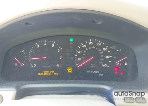 2001 Lexus Ls 430 z USA, uszkodzony, nr VIN JTHBN30F710047803